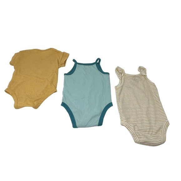 Baby Clothes -3 Body Suits & 2 Rompers - Size 3 Month - Picture 5 of 6